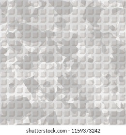 Seamless pattern with a marble pattern. There is a pseudo-relief made up of rounded squares.