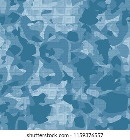Seamless pattern with a marble pattern. There is a pseudo-relief consisting of square frames.
