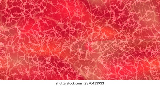 Seamless pattern with marbled beef or wagyu texture. Culinary vector background.