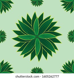 Seamless pattern marijuana design. Floral design. Green Leaf seamless pattern.