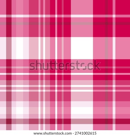 Seamless pattern in marvellous light and dark pink colors for plaid, fabric, textile, clothes, tablecloth and other things. Vector image.