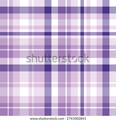 Seamless pattern in marvellous light and dark violet colors for plaid, fabric, textile, clothes, tablecloth and other things. Vector image.