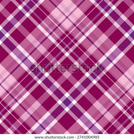 Seamless pattern in marvellous pink, maroon and violet colors for plaid, fabric, textile, clothes, tablecloth and other things. Vector image. 2