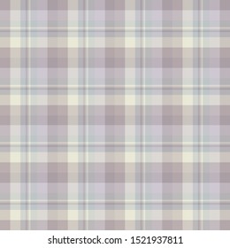 Seamless pattern in marvelous pastel colors for plaid, fabric, textile, clothes, tablecloth and other things. Vector image. 