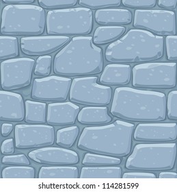 Seamless pattern of masonry. Stone wall