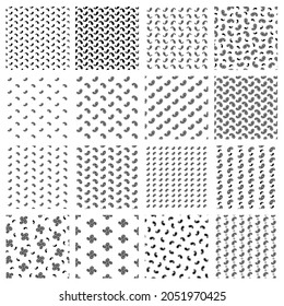 Seamless pattern material collection using paisley,