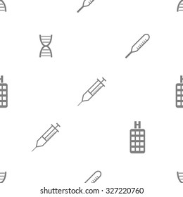seamless pattern with Medical icon