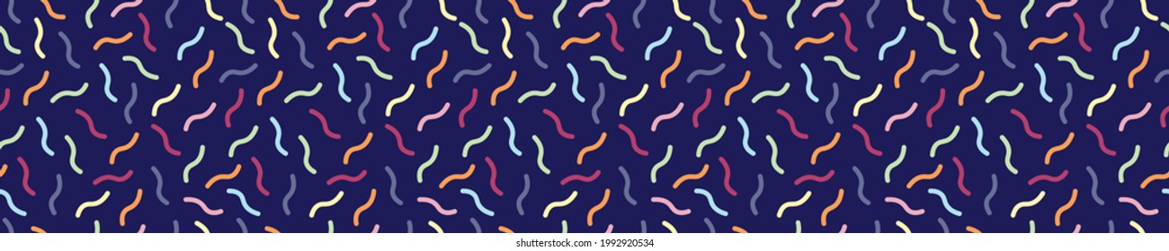 Patrón sin inconvenientes con el diseño de Memphis