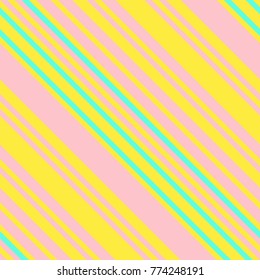 Patrón sin soldadura en los colores de la neón de Memphis, fondo de abstracto de línea delgada diagonal recta, ornamento geométrico rayado, inclinación paralela vectorial, textura de líneas oblicuas
