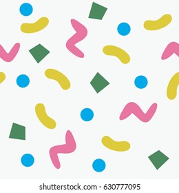 seamless pattern memphis style 