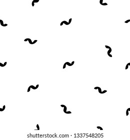 Seamless pattern. Memphis style. 80s years. Vector illustration