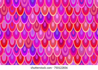 Seamless pattern mermaid tail. Mermaid scales. Abstract girly background. Vector illustration