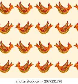 Seamless pattern Merry Christmas 2022.Branch leaves elegante xmas design. Vector illustration.