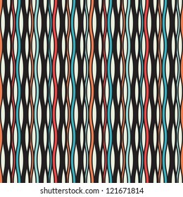 Seamless pattern with mesh. Modern stylish texture. Repeating cheerful background