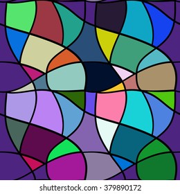 Seamless pattern. Mesh repeating texture, mosaic background