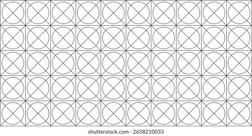 seamless pattern with metal fence