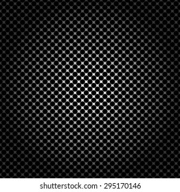 Seamless pattern, metal grid with round holes