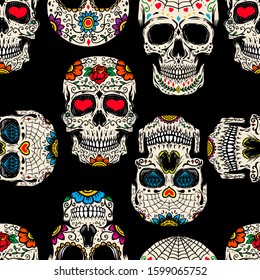 2,899 Sugar skull wallpaper Images, Stock Photos & Vectors | Shutterstock