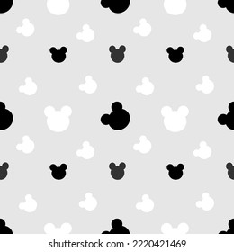 seamless pattern is micky mouse  that design for print, wallpaper and gift  