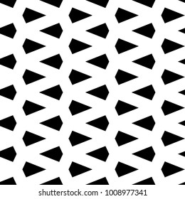 Seamless pattern with mini kites. Polygons background. Image with geometrical figures. Triangles motif. Grid wallpaper. Ethnic illustration. Digital paper for textile print, web designing. Vector art.