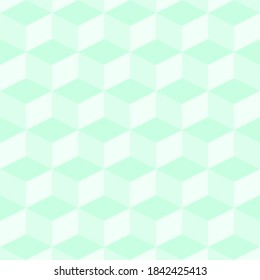 seamless pattern minimalism geometric cubes