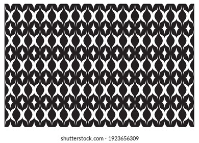seamless pattern minimalist black M letter logo with a combination of two palms in an upward position. suitable for your corporate identity with the initials M.
