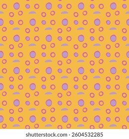 Seamless pattern in minimalist style.