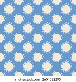 Seamless pattern in minimalist style.