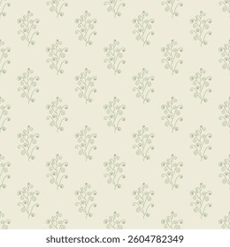 Seamless pattern in minimalist style.