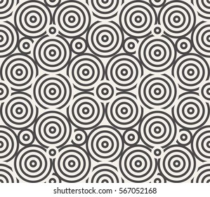 Seamless Pattern - modern abstract vector design - repeating geometric elements