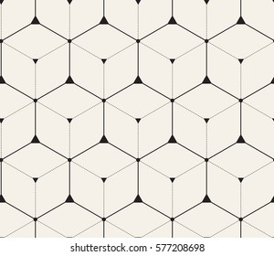 Seamless Pattern - modern abstract vector design - repeating geometric elements