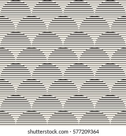 Seamless Pattern - modern abstract vector design - repeating geometric elements