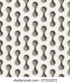 Seamless Pattern - modern abstract vector design - repeating geometric elements