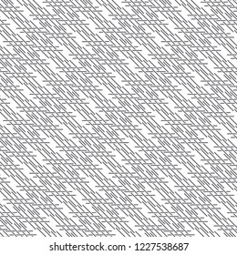 Seamless pattern. Modern elegant geometrical texture with regularly repeating diagonal intersecting thin lines. Outline. Contour. Vector element of graphical design