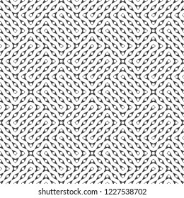 Seamless pattern. Modern elegant texture. Regularly repeating geometrical tiles with rhombuses, triangles, squares, stars, rectangle shapes. Vector element of graphical design