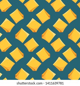 Seamless pattern. Modern flat icons vector collection with shadow effect. Isolated on colored background. Summer texture. Inflatable armbands