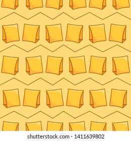 Seamless pattern. Modern flat icons vector collection with shadow effect. Isolated on colored background. Summer texture. Inflatable armbands