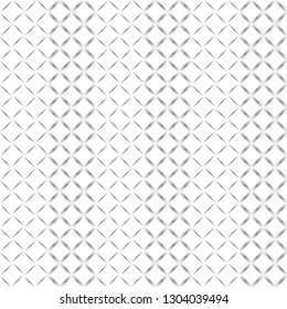 Seamless pattern. Modern geometrical texture with thin lines. Regularly repeating linear rhombus shapes. Vector element of graphical design