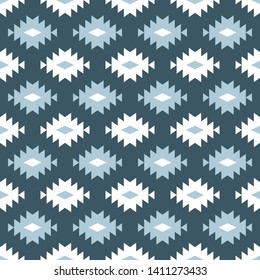 Seamless pattern with modern kilim. Cute and childish design for fabric, textile, wallpaper, bedding, swaddles, toys or gender-neutral apparel. Simple and sweet print for nursery decor or wall art.