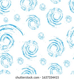 seamless pattern. Modern linear texture with spiral