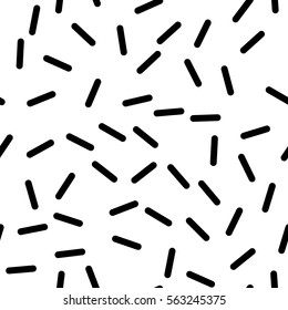 Seamless pattern in modern style with abstract geometric sticks. Vector background for wrapping paper, wallpaper, fabrics, design. interior design, business cards, posters and banners