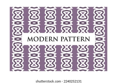 Seamless Pattern of Modern Style on a Light Background for Textiles