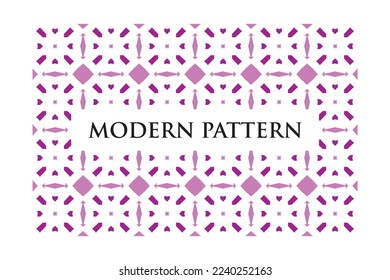 Seamless Pattern of Modern Style on a Light Background for Textiles