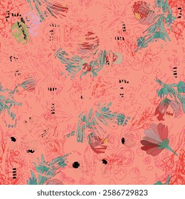 Seamless pattern. Modern and stylish abstract texture.