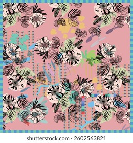 Seamless pattern. Modern and stylish abstract texture.