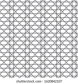 Seamless pattern. Modern stylish geometrical texture. Regularly repeating squares, hexagons, triangles. Vector element of graphical design