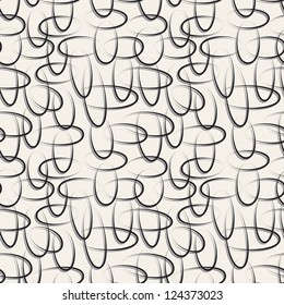 Seamless pattern. Modern stylish texture. Endless abstract background
