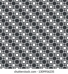 Seamless pattern. Modern stylish texture. Regularly repeating diagonal shapes with squares. stars, triangles. Abstract geometrical background. Vector element of graphical design