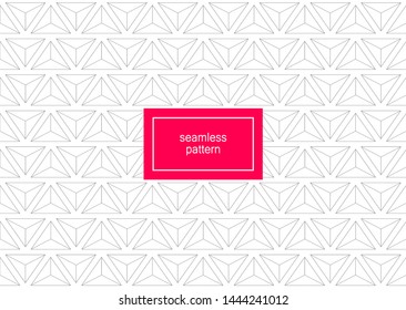 Seamless pattern.  Modern stylish texture.  Abstract geometric texture.