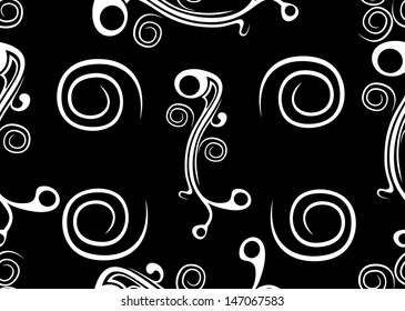 Seamless pattern. Modern stylish texture. Endless abstract background